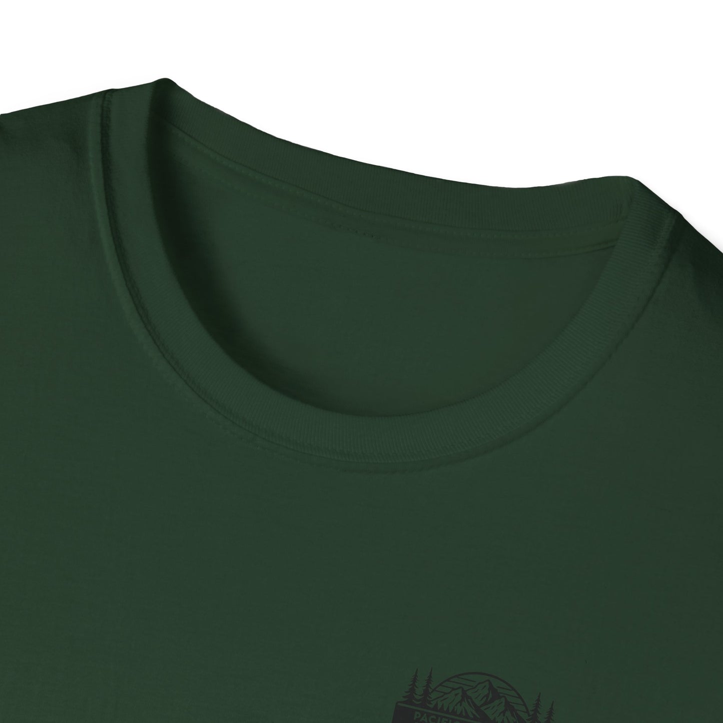 Unisex Softstyle T-Shirt - "Pacific Northwest Adventures" Outdoor Graphic Tee