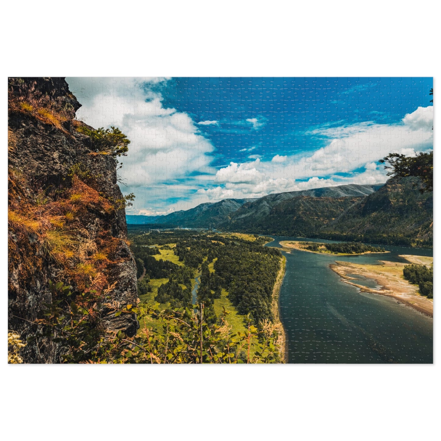 Washington - Beacon Rock - Jigsaw Puzzle (30, 110, 252, 500,1000-Piece)