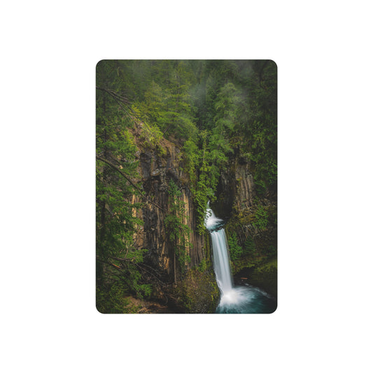 Oregon - Toketee Falls- Metal Art Sign