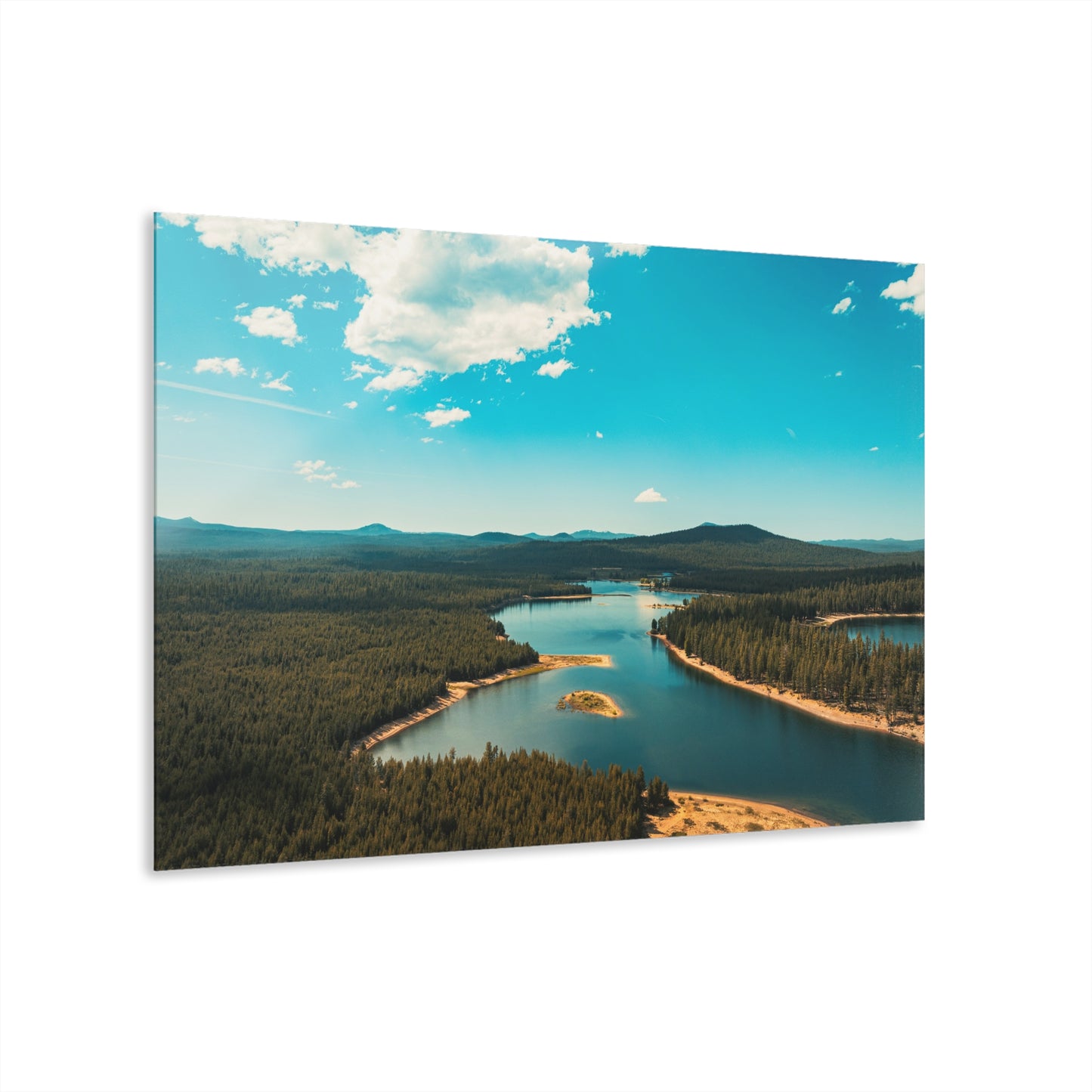 Oregon - Wickiup Reservoir -  Acrylic Wall Art Print
