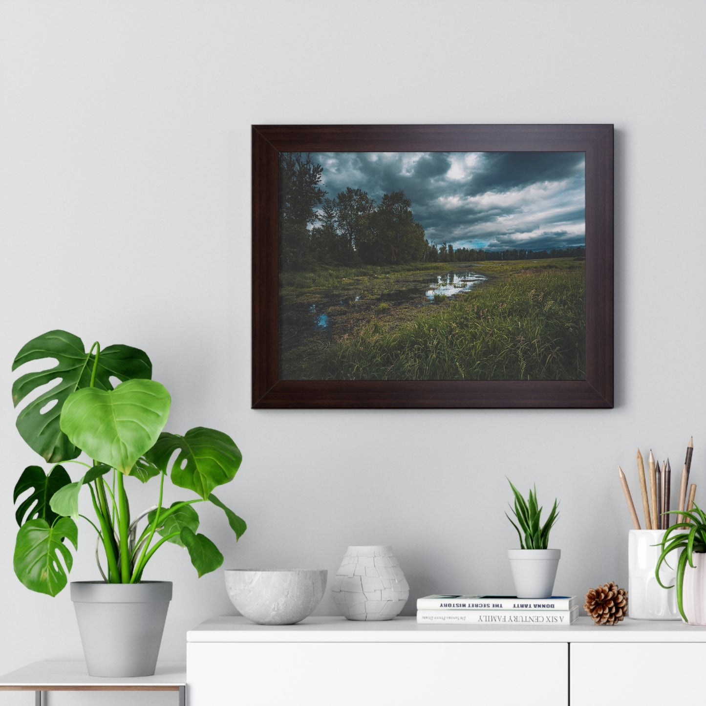 Washington - Steigerwald Lake National Wildlife Refuge  - Framed Horizontal Poster