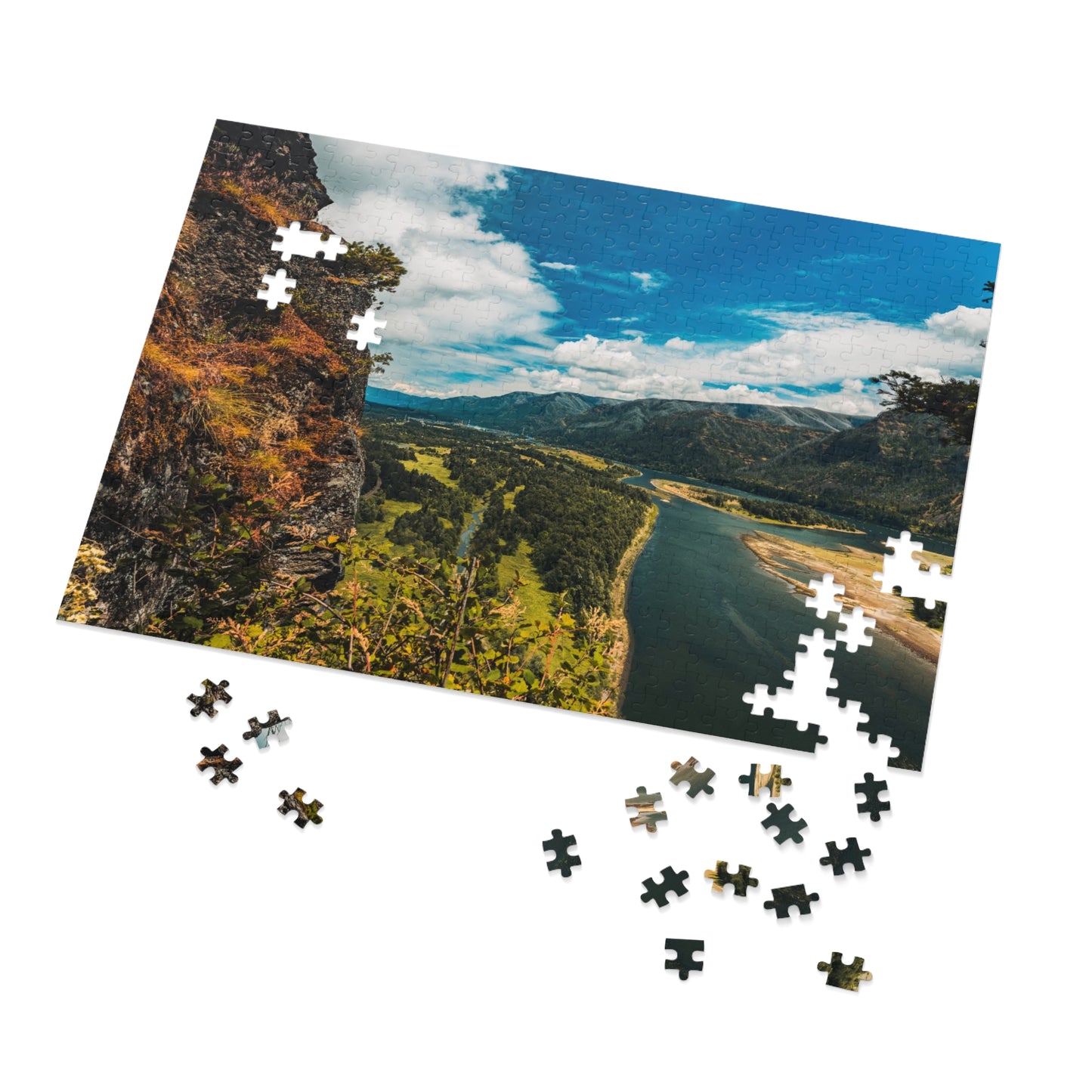 Washington - Beacon Rock - Jigsaw Puzzle (30, 110, 252, 500,1000-Piece)