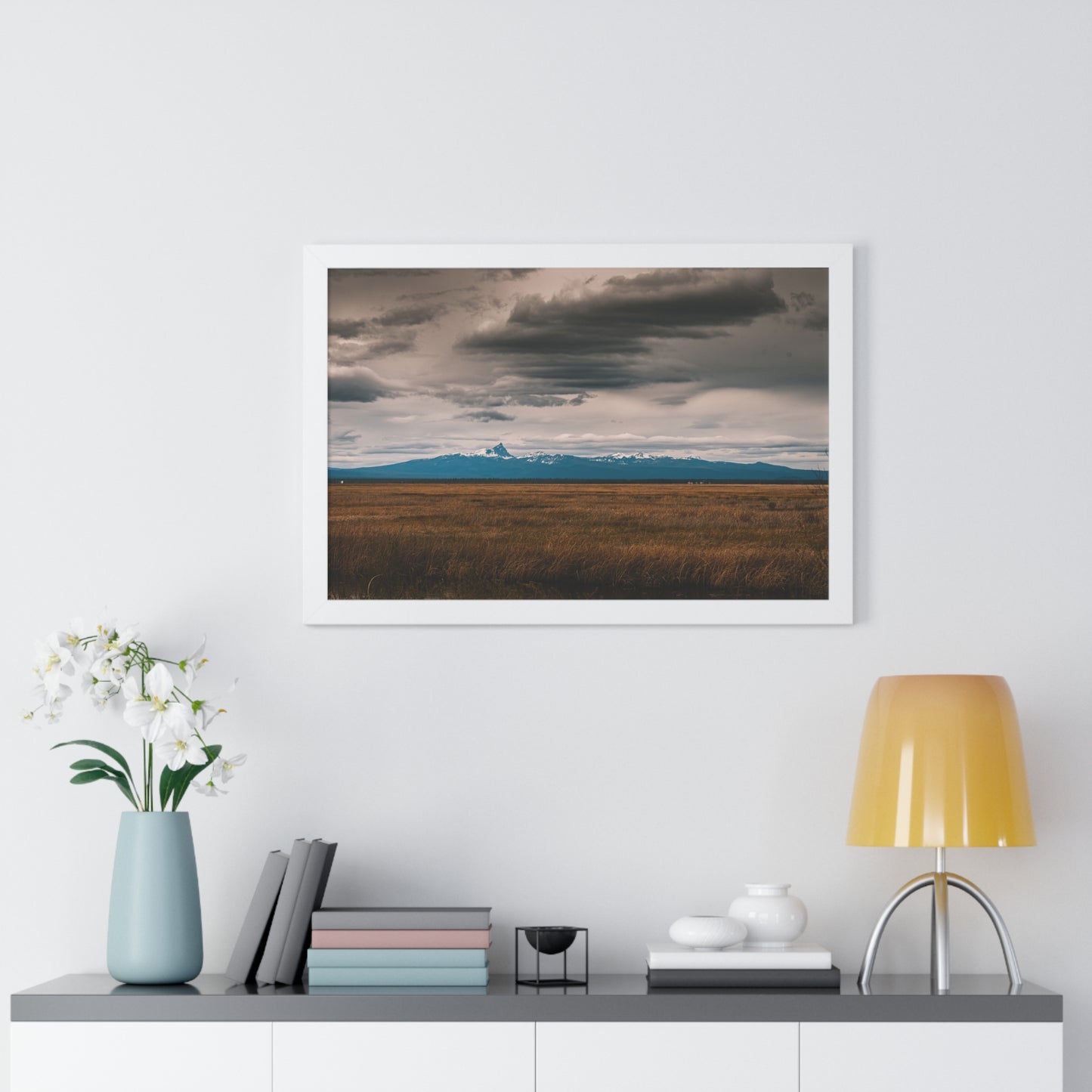 Oregon - Mt. Thielsen Wilderness - Framed Horizontal Poster