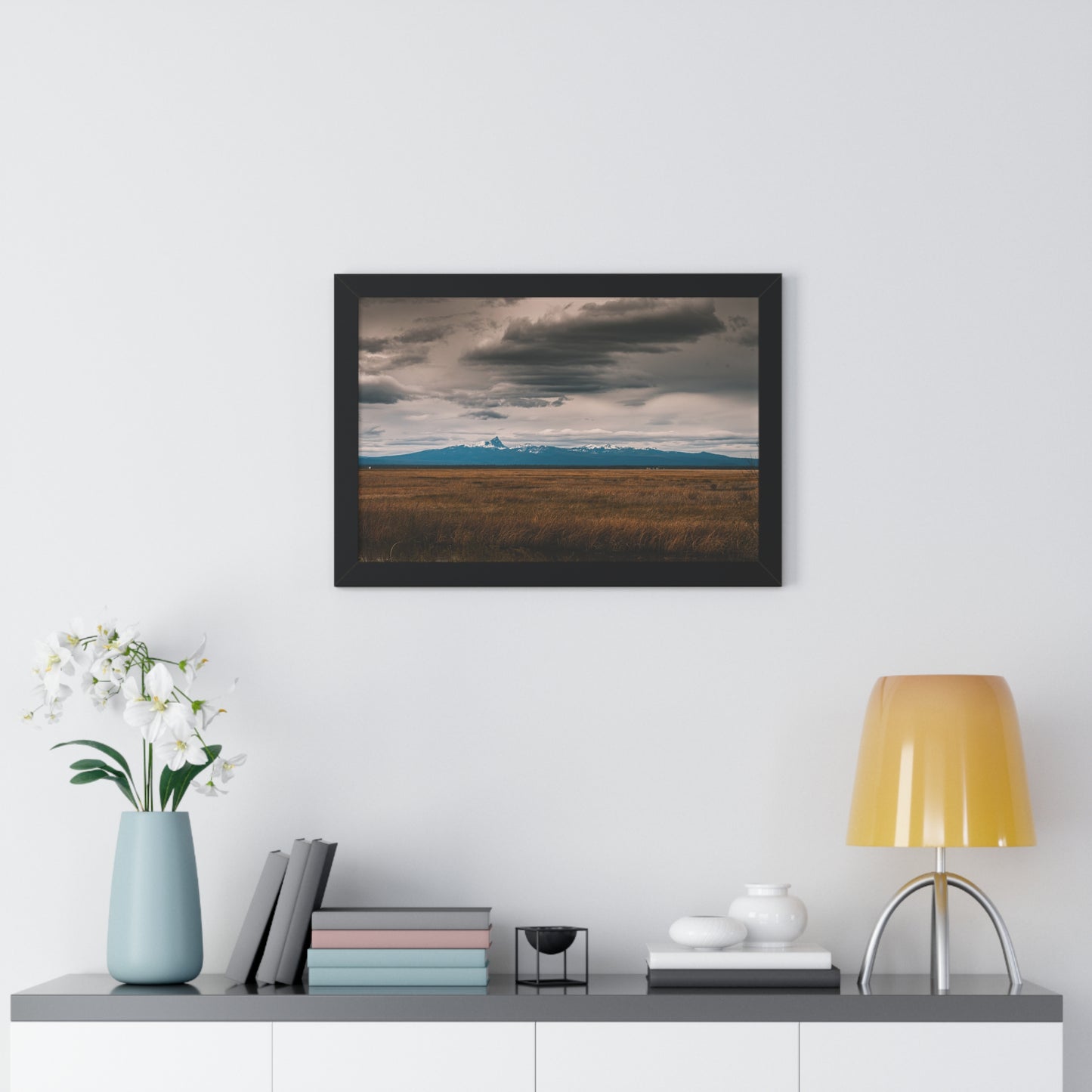 Oregon - Mt. Thielsen Wilderness - Framed Horizontal Poster