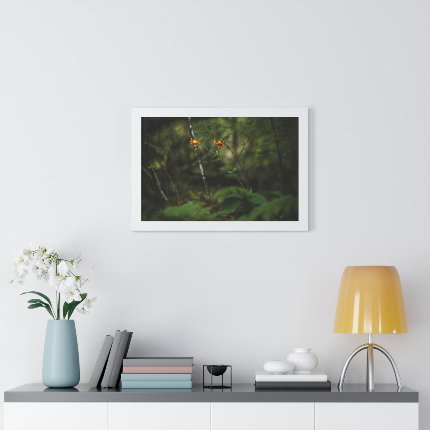 Oregon Tiger Lily - Framed Horizontal Poster