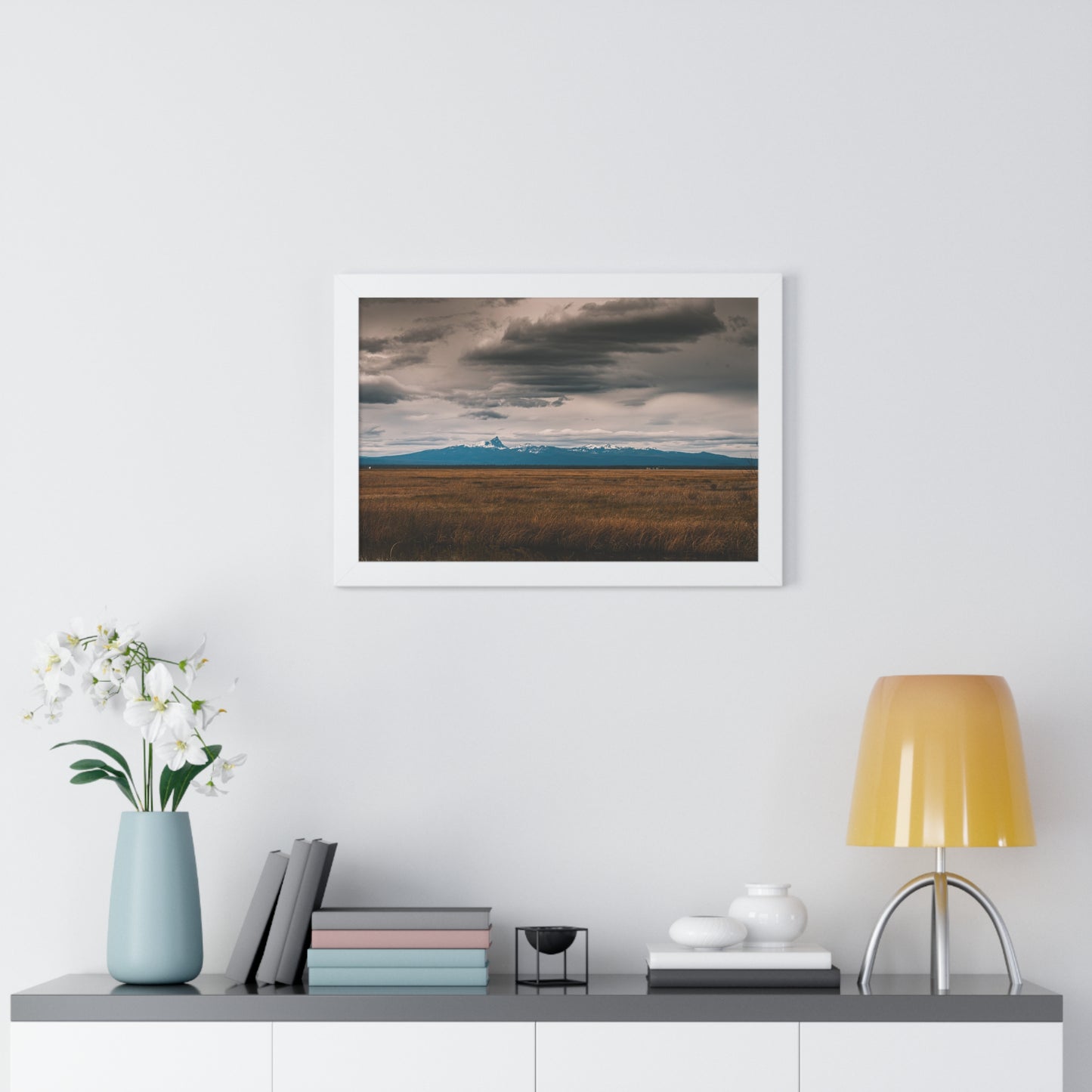 Oregon - Mt. Thielsen Wilderness - Framed Horizontal Poster