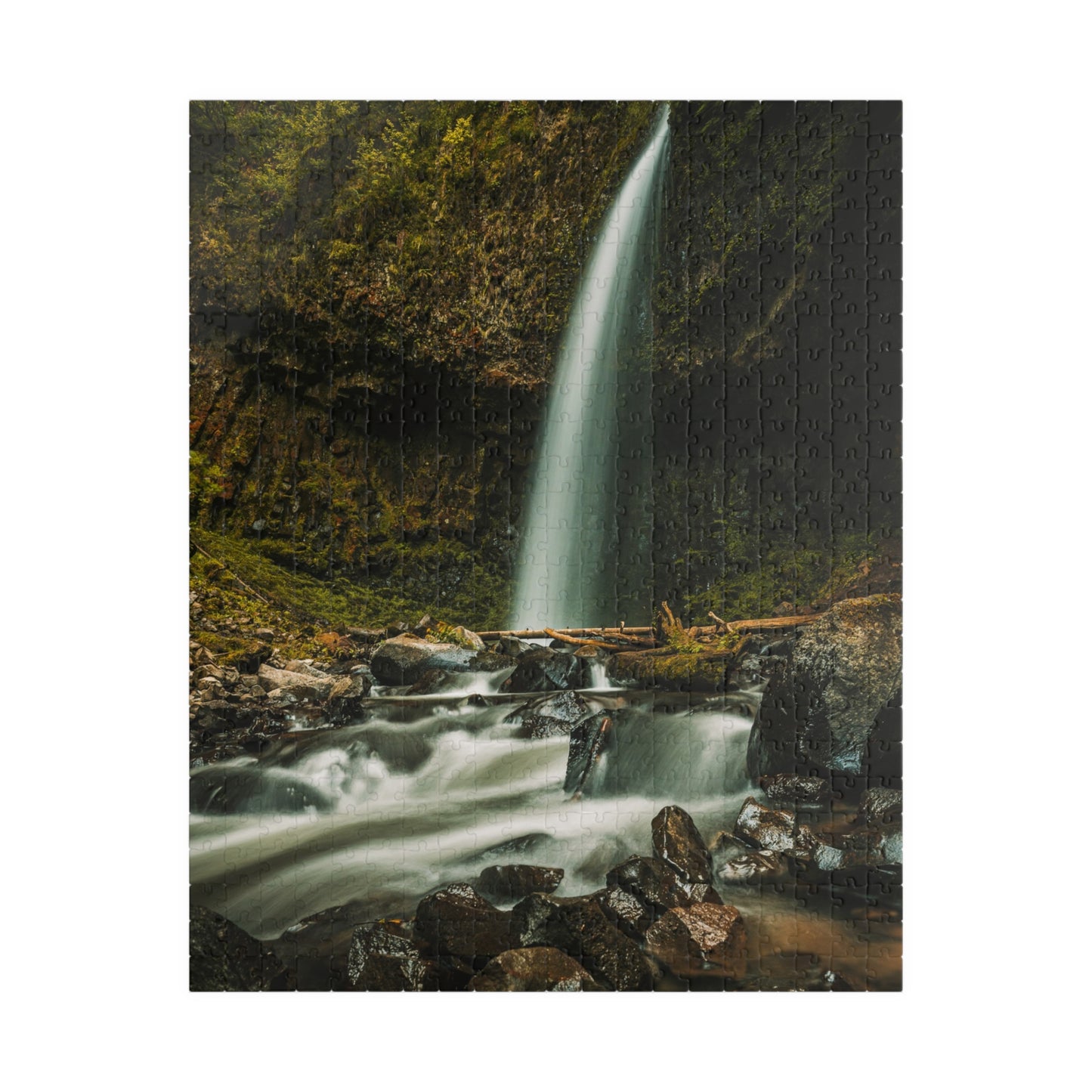 Oregon - Upper Latourell Falls - Puzzle (110, 252, 520, 1014-piece)