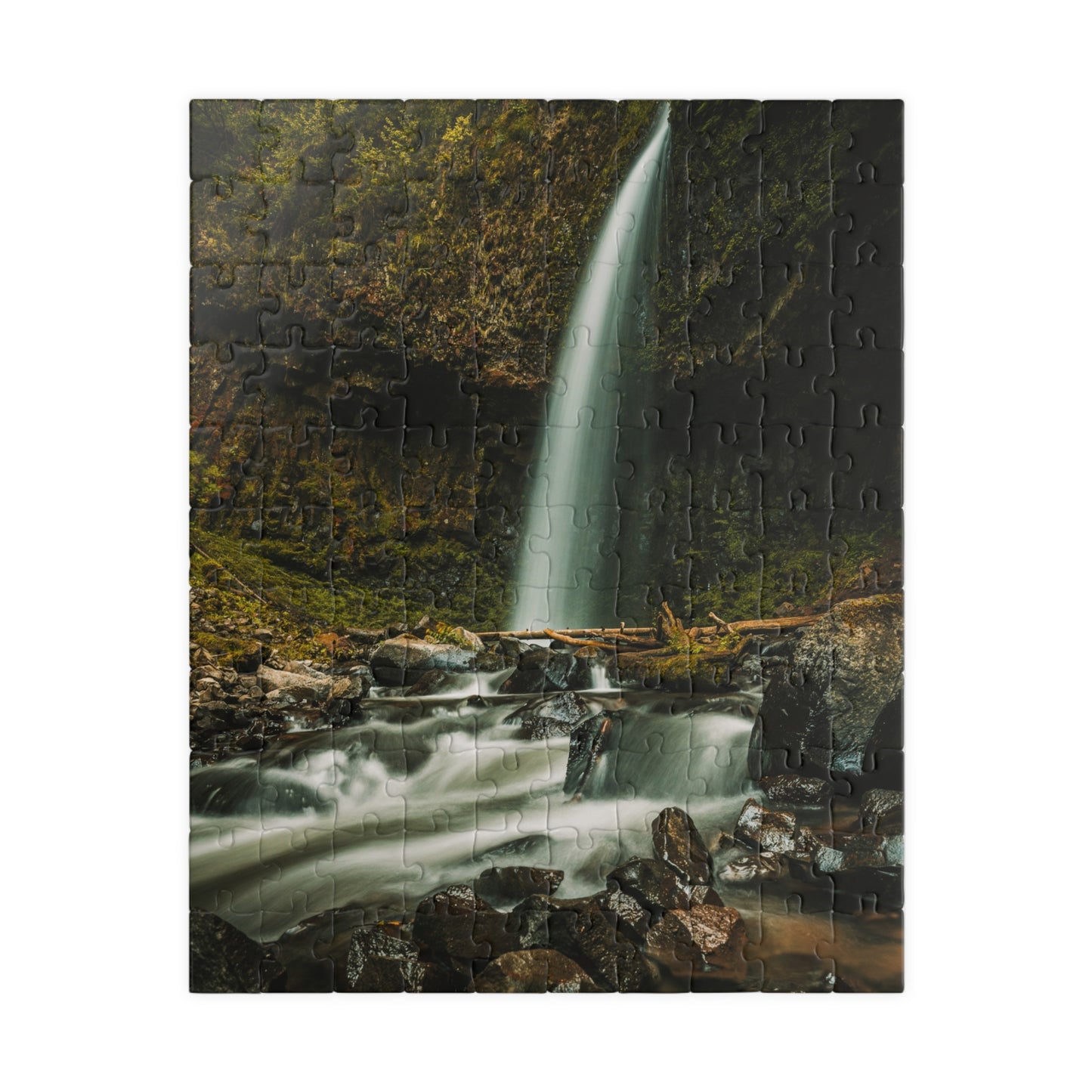 Oregon - Upper Latourell Falls - Puzzle (110, 252, 520, 1014-piece)